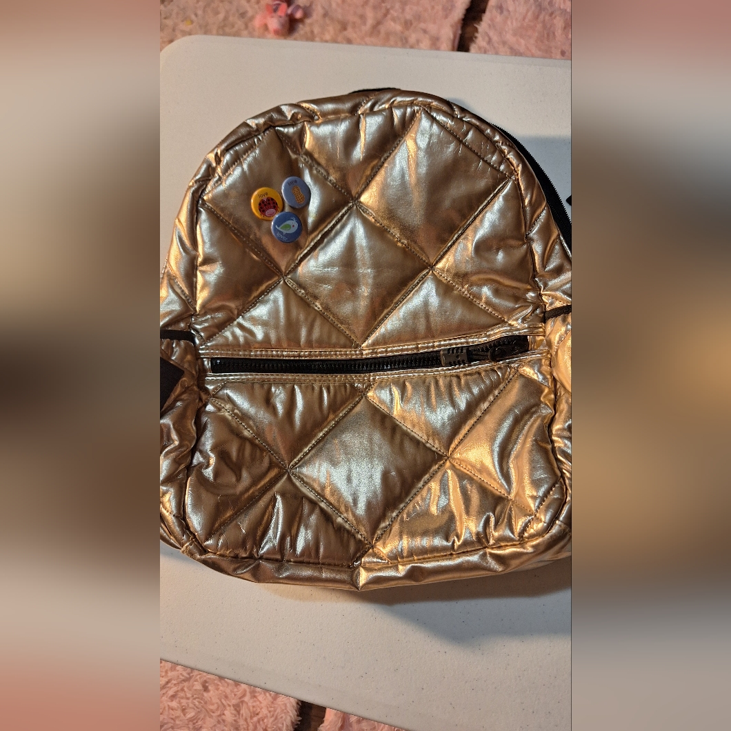 Gold Backpack